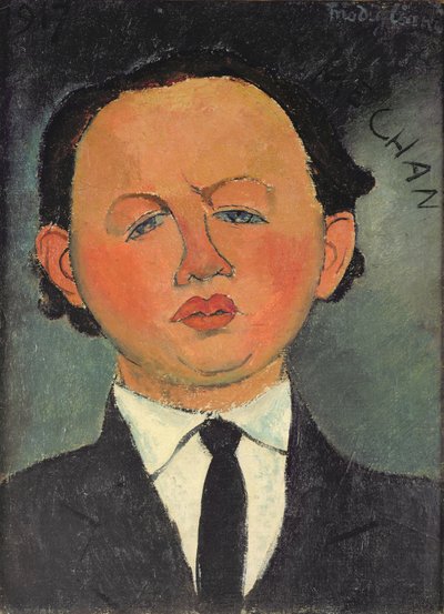 Oscar Miestchaninoff (1886-1956) by Amedeo Modigliani